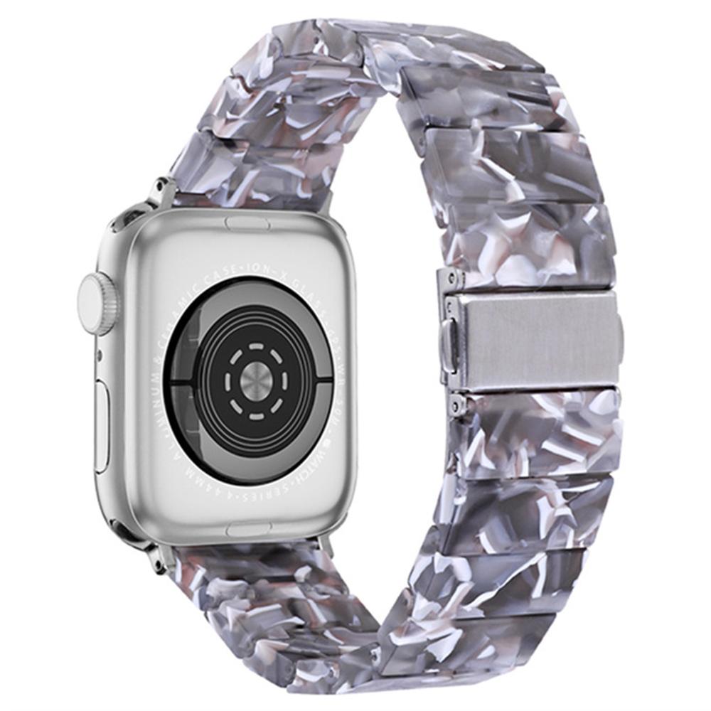 

Полімерний ремінець для Apple Watch Series 10 46 мм/Ultra 2 Ultra 49 мм/Series 9 8 7 45 мм/6 5 4 SE (2023) SE (2022) SE 44мм/3 2 1 42мм Ремінець для зап ястя Grey Pink Mix