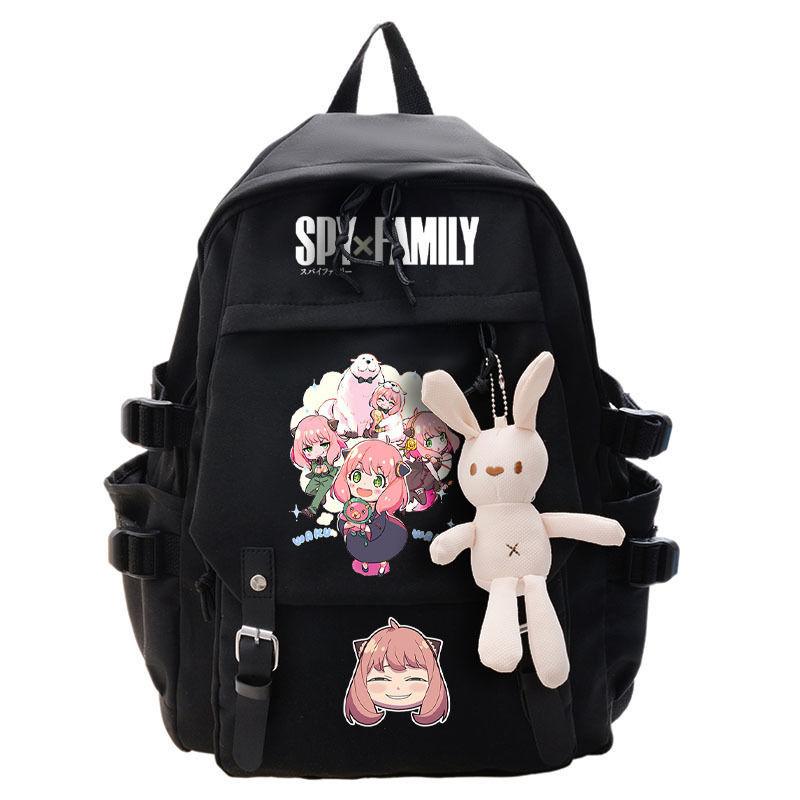 Spy X Family Spy Play House Peripheral Student School Bag Large Capacity Backpack Outdoor Travel Bag