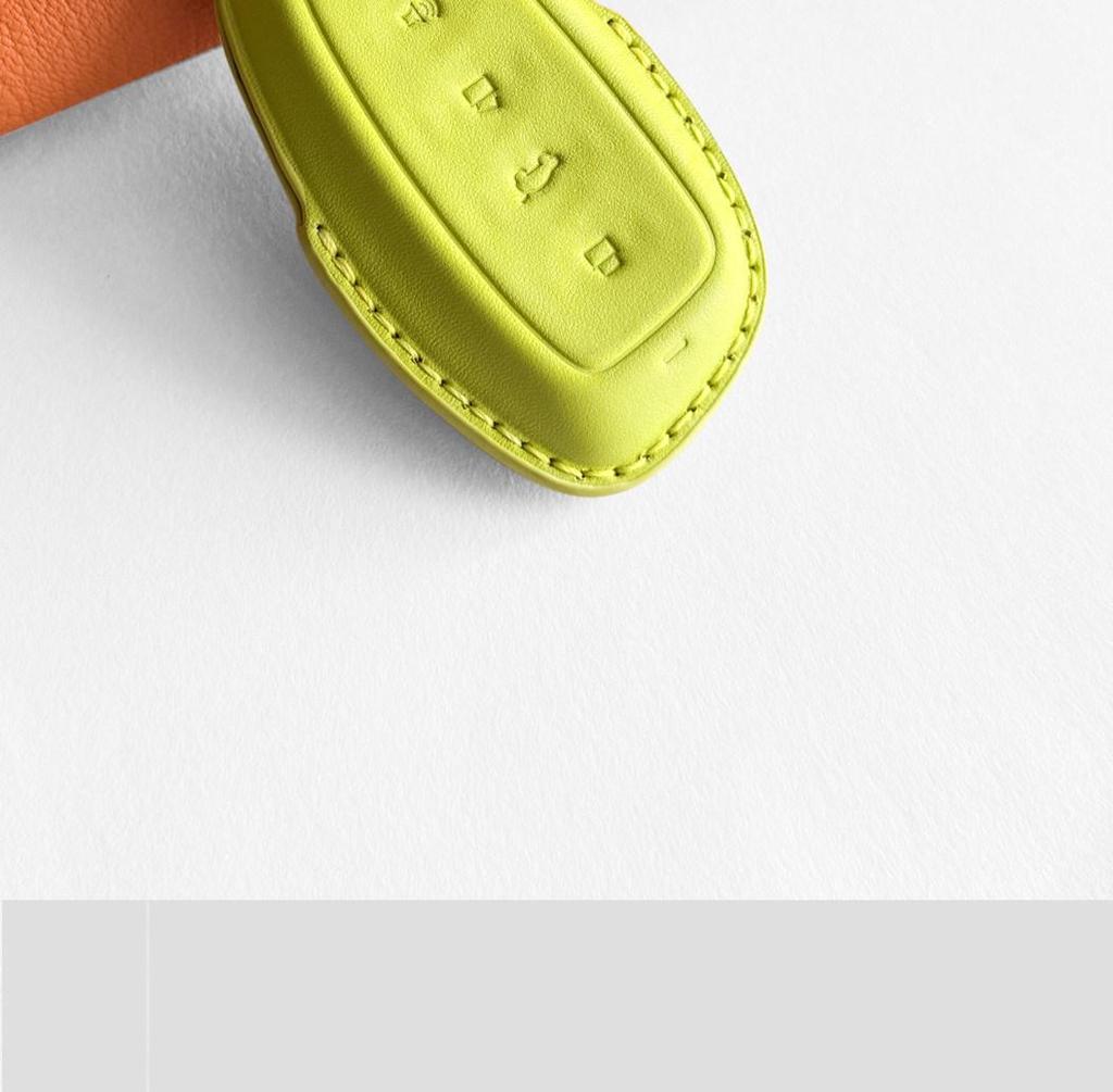 Haval Third Gen H6 Genuine Leather Key Case for H5/H9, Xiaolong/Menglong, Big Dog Car Key Holder