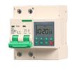 Countdown Circuit Breaker 63A 2-Pole 220V for Water Pumps Timer Switch with Overload and Short Circuit Protection DIN Rail