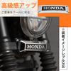 Front Fork Emblem for Rebel 250/500/CL250/500 Easy To Install Emblem Bracket Set with Grommets (black)