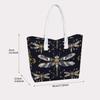 Elegant Dragonfly Print Tote Bag for Daily Use