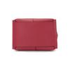 Longchamp Sac à bandoulière 22 Poignée Courte Cuir Granulé Sac à bandoulière Petit Sacs à main pour femmes Rouge Framboise 10103HTAP59