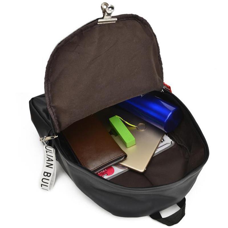 Hot Fashion Couples Backpack Teenagers Boys Girls PU Leather School Preppy Style Women Men Daypack