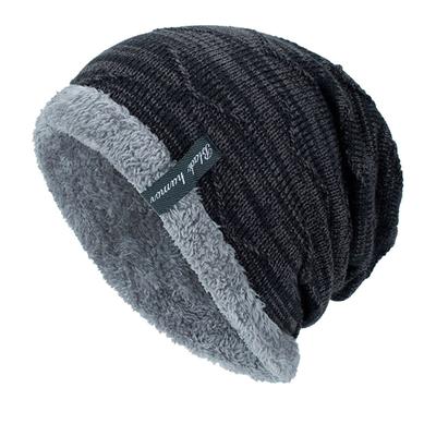 Unisex Knit Cap Hedging Head Hat Cap Warm Outdoor Fashion Hat
