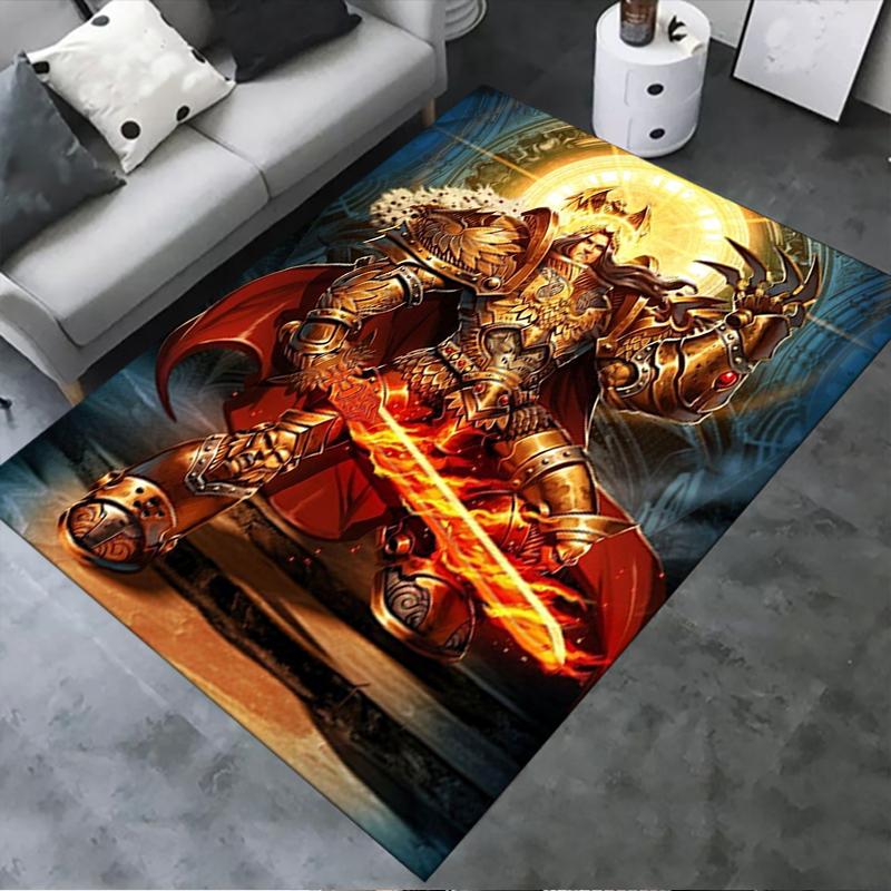 2025 New Imperium of Man Carpet Rug for Living Room Bedroom Home Sofa Decoration,Kids play Non-slip Floor Mat