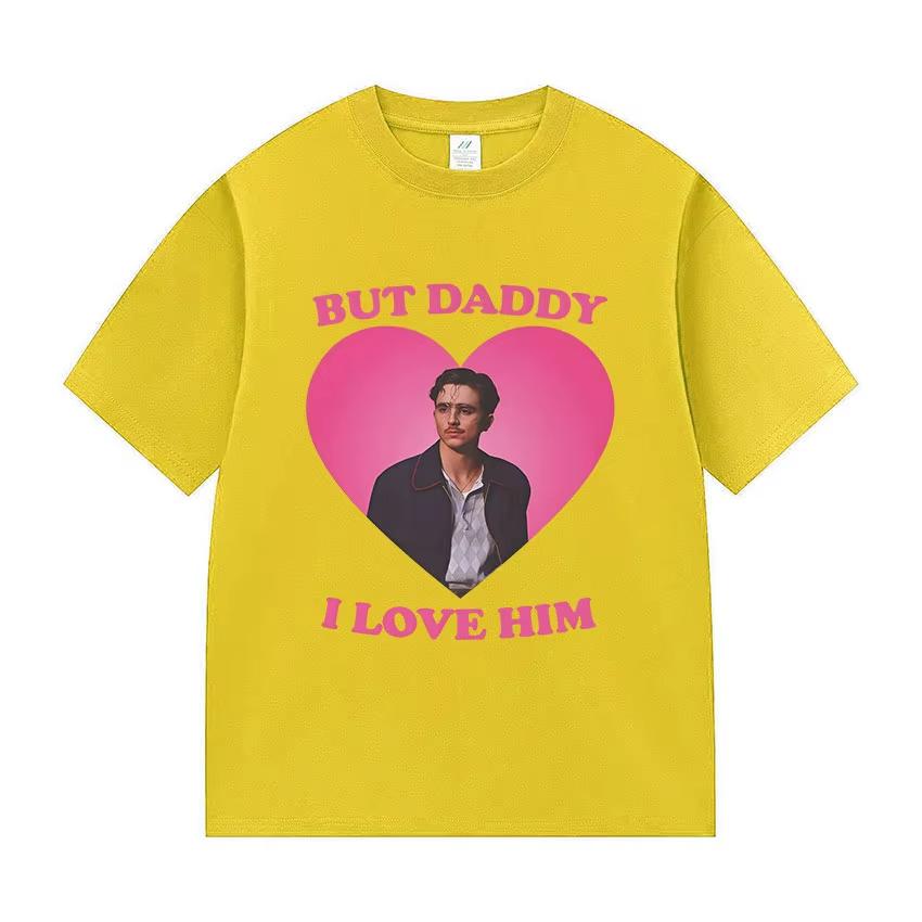 Ti Amo Lui Timothée Chalamet Magliette Grafiche Unisex Vintage Alta Qualità Moda T-shirt Abbigliamento Estivo Cotone Oversize T-shirt