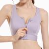 Front Zip High-Strength Shockproof Plus Size Wire-Free Sports Bra