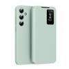 Samsung S26 Ultra Leather Case with Card Slot & Smart Sleep Window