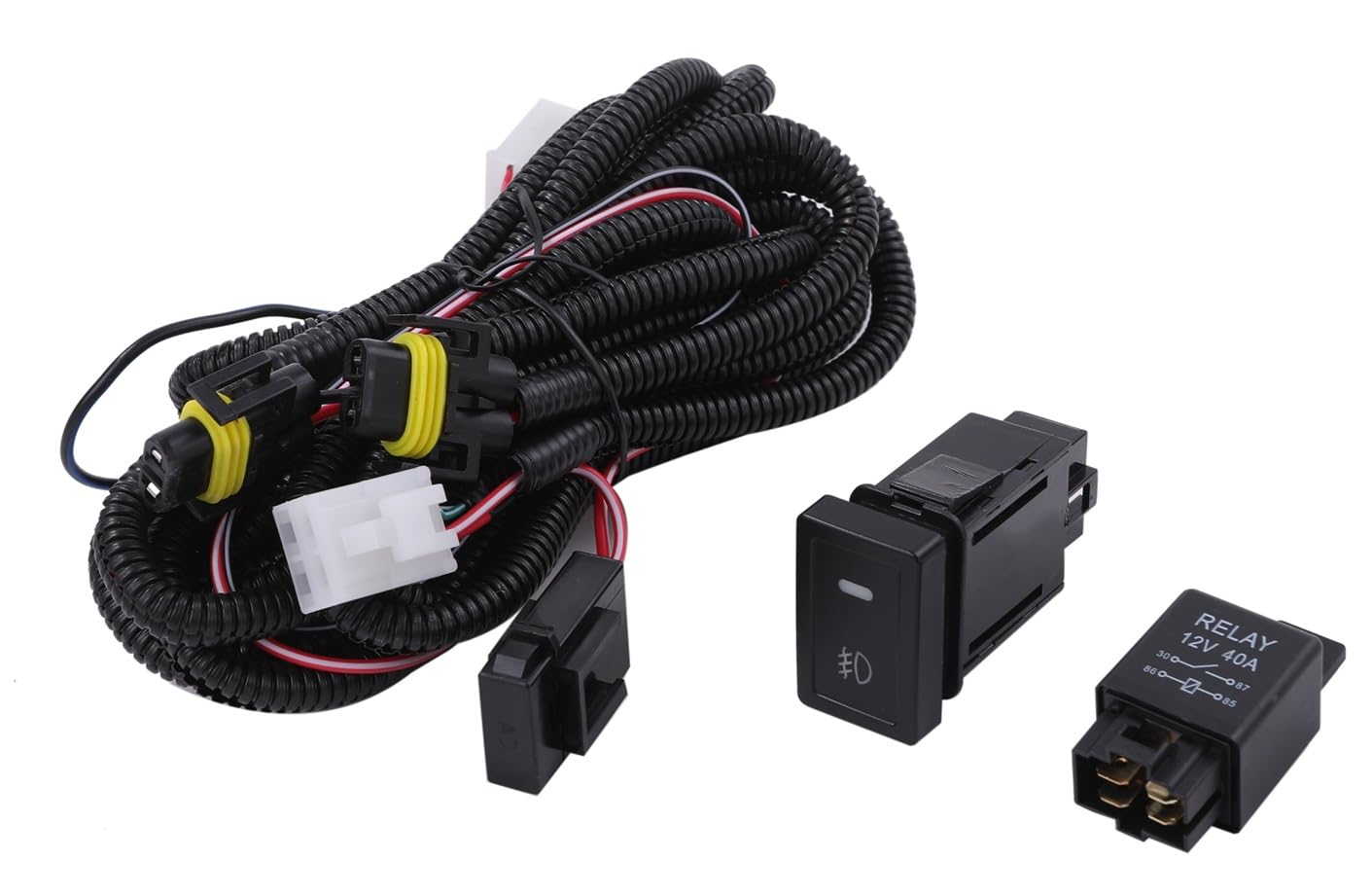 

Для Suzuki Проводка противотуманных фар Жгут реле противотуманных фар Светодиодный переключатель H8 H11 H16 Aftermarket