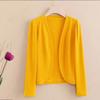 Women's Casual Solid Color Cardigan Top Solid Color Jacket