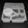 Saizhuo Disposable Six-Compartment Meal Box with Soup Bowl