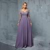 Chiffon Long Sleeve Evening Dress - Slim, Versatile, Casual & Elegant for Parties or Daily Wear