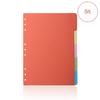 10Pcs A 5 A 6 B5 Binders Index Dividers Binders Dividers Binders Index Dividers for Travel Diary Journal