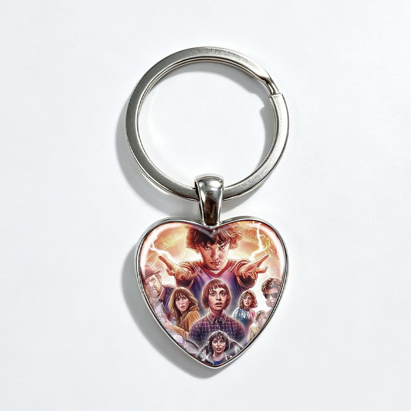 Stranger Things Hellfire Club Retro Alloy Keychain