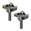 Four Blade T-shaped Bottom Cleaning Cutter Frame Type Bottom Cleaning Milling Cutter CNC Detachable Woodworking Milling Cutter