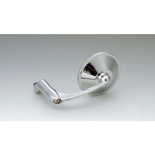 Kijima Euro Type Mirror Round 4 Inch 94 For Left and Right Use/Compatible with Yamaha Right Mirror Universal 203-8024