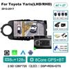 Autorádio Android 14 Carplay pro Toyota Yaris 2012 2013 2014 2015 2016 2017 Navigace GPS Multimediální přehrávač stereo wifi BT Auto