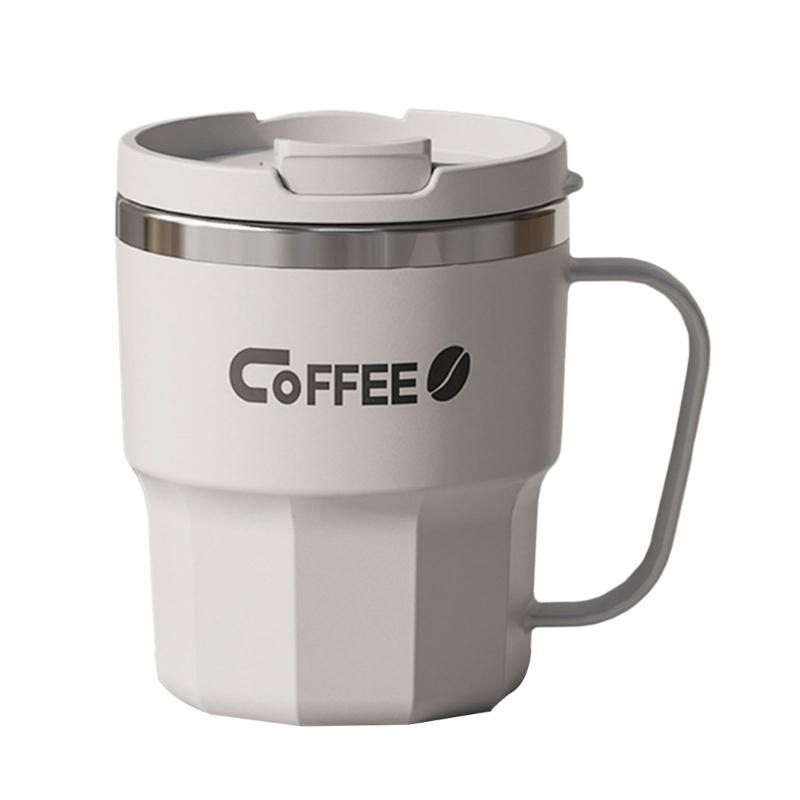 Double Wall Insulated Stainless Steel Coffee Cup Keep Beverages Warm Ideal for Students Office and Outdoor Use