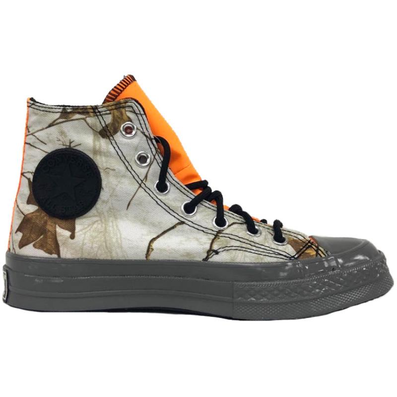 Converse 1970s Chuck Taylor All Star Gore-Tex Casual & Fashion High Top Canvas Unisex White Camouflage
