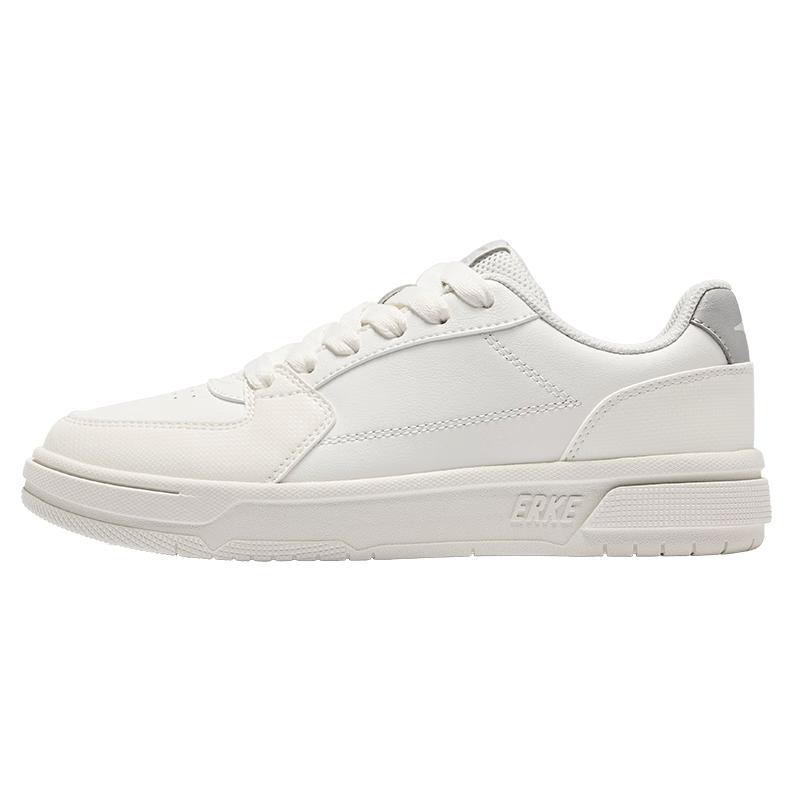 ERKE Women s Classic Casual White Sneakers US 6.5