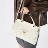 Sac à Bandoulière en Cuir Diamanté Mode pour Femme Sac Messager Polyvalent Sac à Main Simple pour le Quotidien