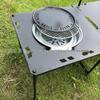 Lightweight Folding Outdoor Carbon Steel Camping Picnic Table