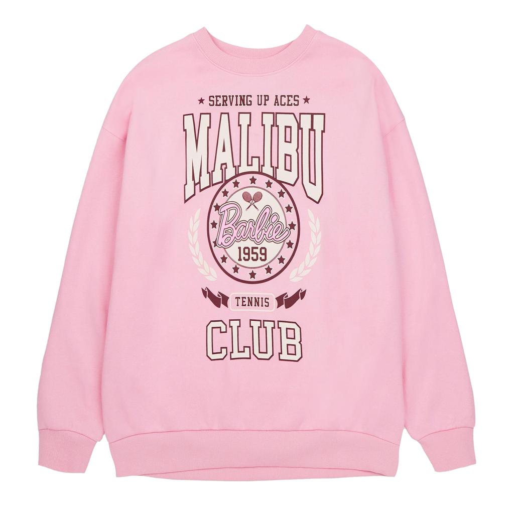 Barbie Womens/Ladies Malibu Tennis Club Sweatshirt