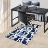 1PC cat flower Extra Large Non-Slip Floor carpet, Office, family, bedroom, Studio - Large Area RugJ0401