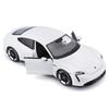 [Bburago] 1/24 Porsche Taycan Turbo S White / Diecast Car, Finished Model 18-21098 WT