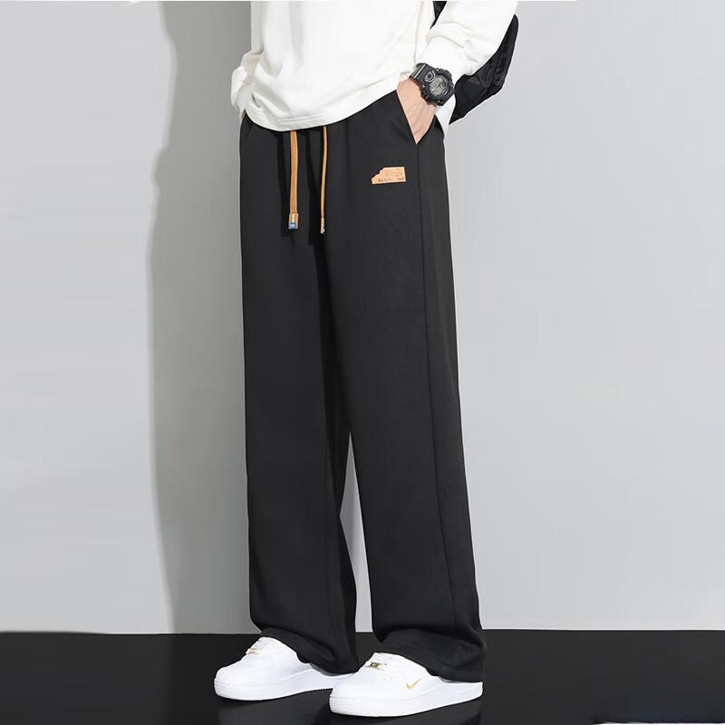 NASA MARVEL Men's Loose Fit Straight Leg Casual Pants