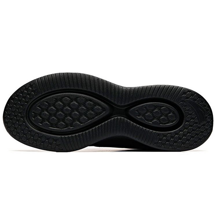 Anta Wygodne Oddychające Lekkie Wytrzymałe Antypoślizgowe Niskie Buty do Biegania Męskie Trampki Czarne 91935520-8