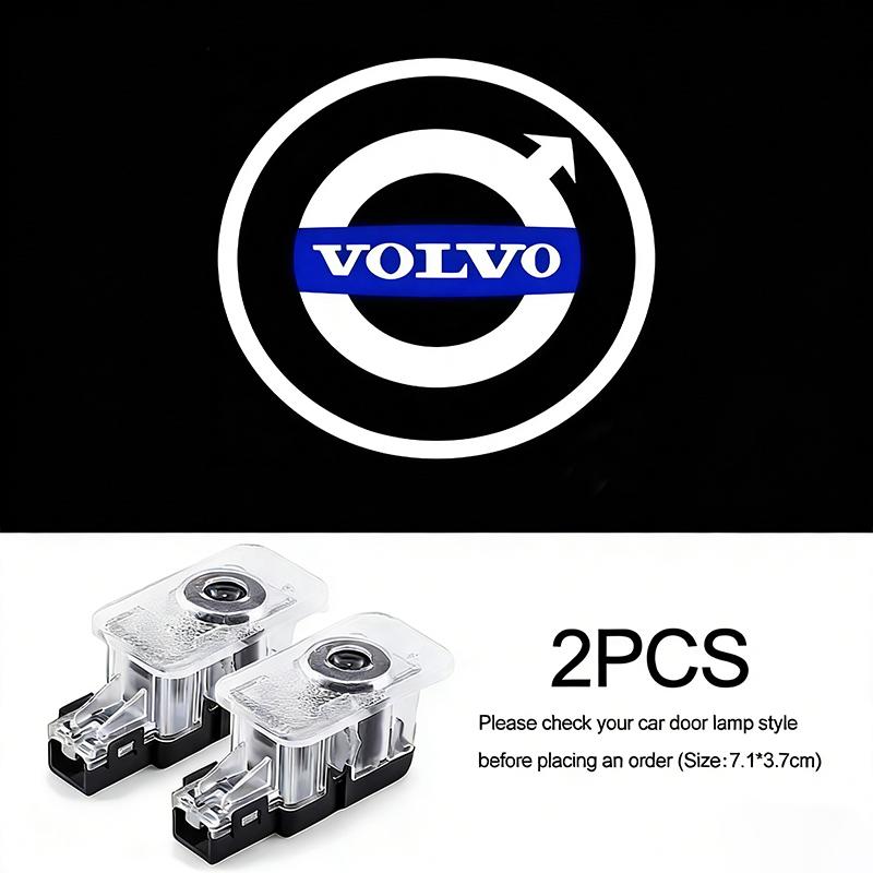 For Volvo S932PCS LED Car Door Logo Projector Welcome Ghost Shadow Light Accessories For Volvo S60 S80 S90 V60 V40 XC60 XC90 XC40 V90 S80
