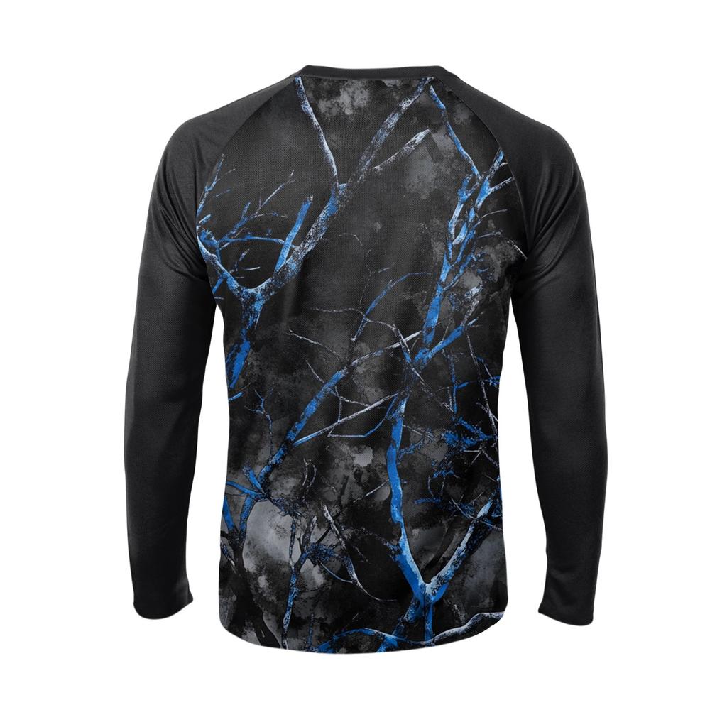 Herrenmode Bedrucktes Raglan Langarm Sportoberteil