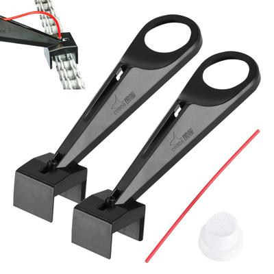 2/3PCS Motorcycle Chain Lube Mess-Free Applicator Chain Wax Chain Cleaner With Adapter Attachment For Motor Chain Oiler Spray