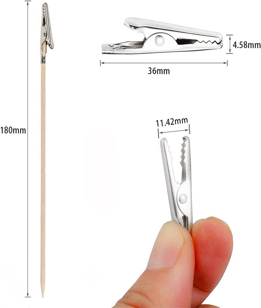YFFSFDC Cat Paw Painting Clip Set for Plastic Models and Airbrush Painting Tools Clips, 25-Piece Set, Pre-Assembled Hobbies,