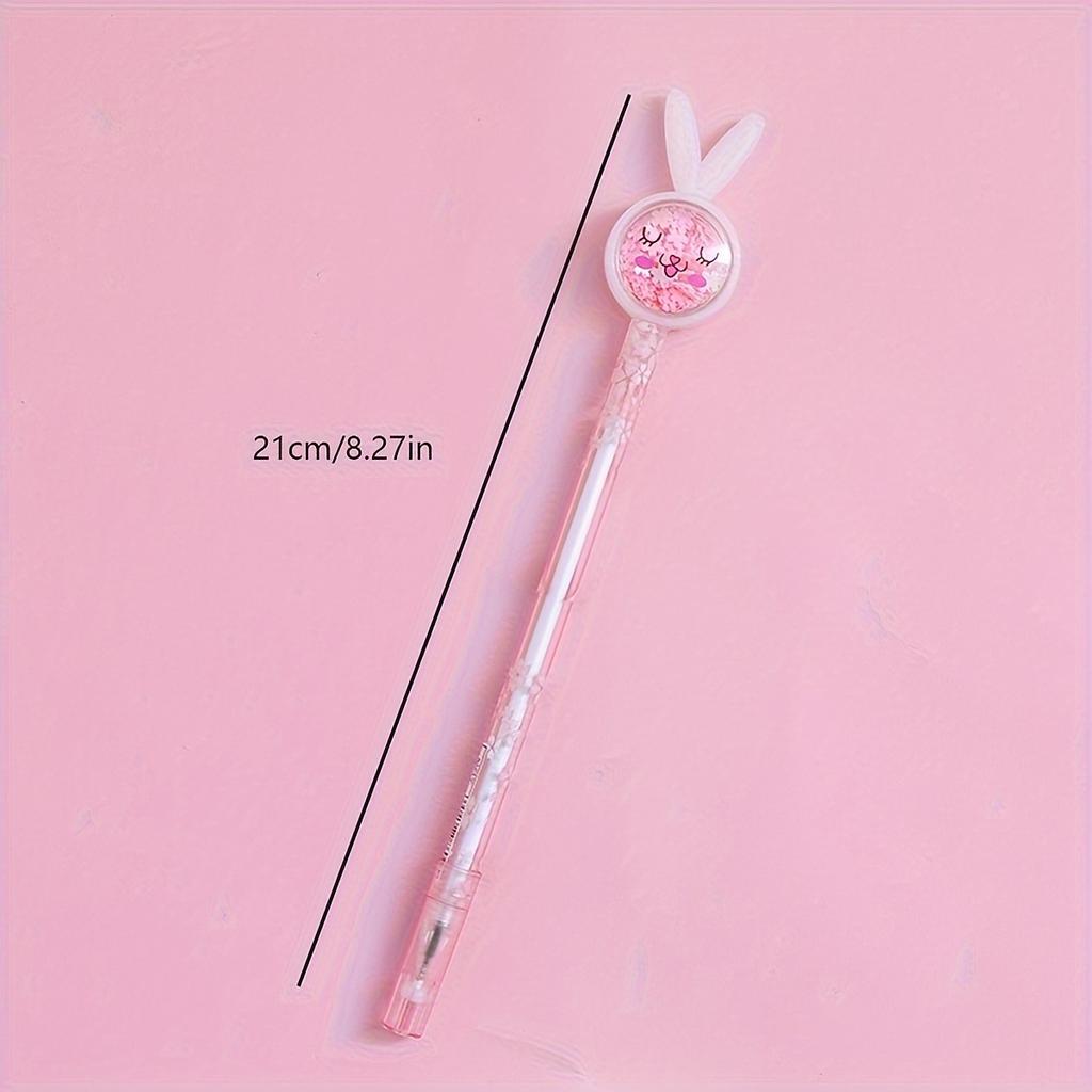 48pcs Sparkling Butterfly & Flower Gel Pens - Assorted Colors, Pastel Design with Glittery Butterflies & Flowers, Perfect for Valentine'S Day Gifts an