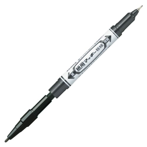 ZEBRA Water-based Pen Paper Mackie Extra Fine 12 Colors WYTS5-12C