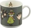 Moomin "Shine On! Kids" Mug, "Thank You Always," Large 350ml, Mother's Day or Father's Day Gift, Gray, MM8302-11