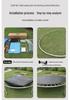 Indoor/Outdoor Kids Fitness Trampoline - Large Round Bouncing Bed for Home and Commercial Use