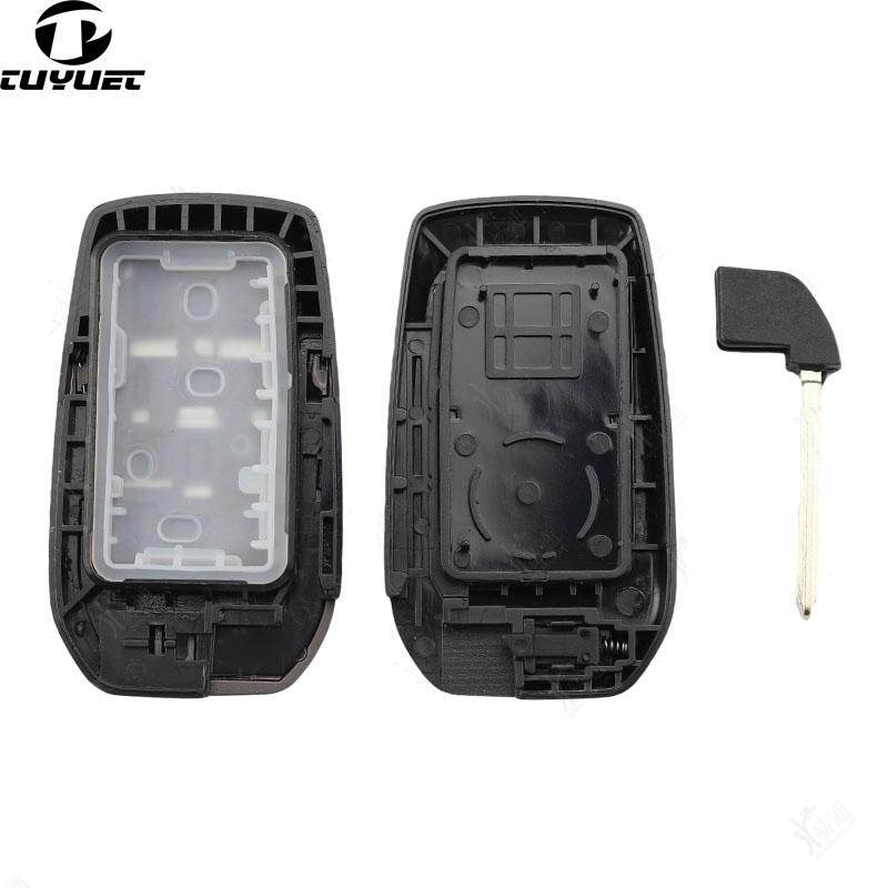 Modified Smart Remote Key Shell for Toyota Camry Prado Land Cruiser  (Board 5290)  With Emergency Key Blade
