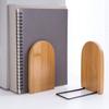 Storage Office Supplies School Student Stationary Book Holder Book Stand Wood Bookend Bookshelf