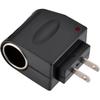 Convertitore di Alimentazione AC-DC Universale, Adattatore Presa Accendisigari Auto 220 V a 12 V, Trasformatore con Spina a Muro per Uso Domestico, Inverter di Alimentazione Plug and Play