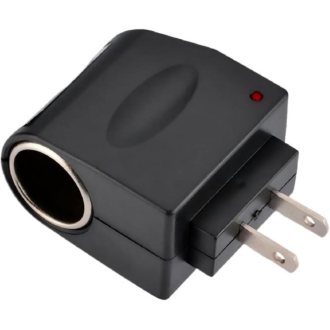Convertitore di Alimentazione AC-DC Universale, Adattatore Presa Accendisigari Auto 220 V a 12 V, Trasformatore con Spina a Muro per Uso Domestico, Inverter di Alimentazione Plug and Play