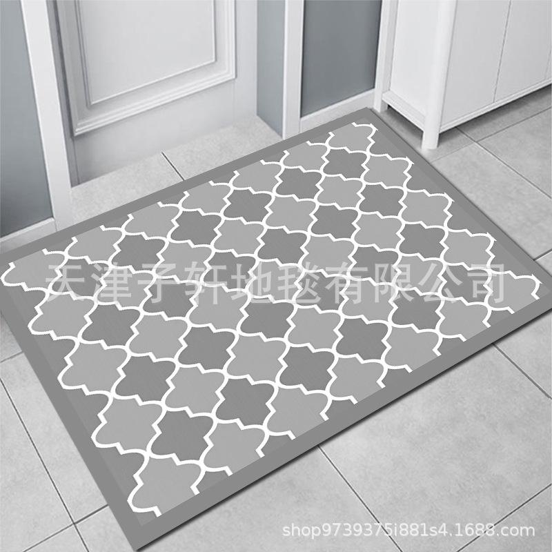 

Nordic National Wind Diatom Mud Mat для ванной комнаты, туалета, впитывающий нескользящий грязный и легкоочищаемый коврик для крыльца 40*60cm