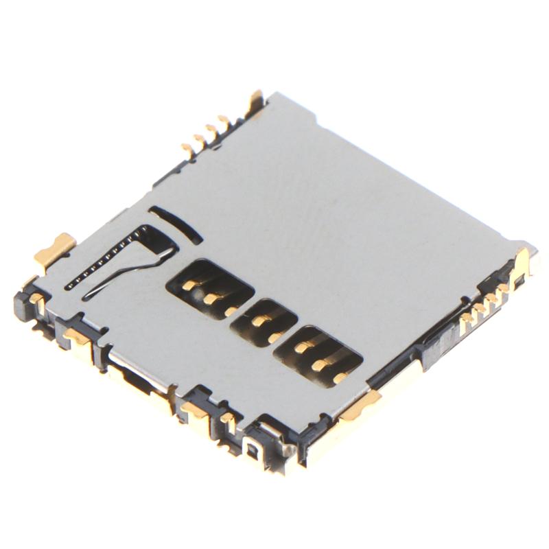 SCHA5B0200 Micro SIM Card Connector With Gold Plated Contacts For Mobile Phone Motherboard Repair DIY Electronic Projects
