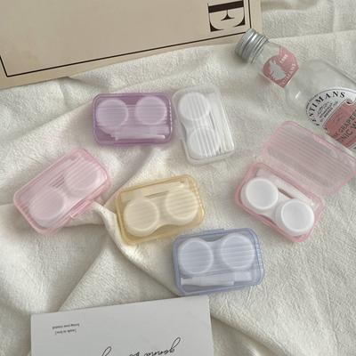 Ochelari pentru femei, fete, cosmetice, cutie pentru lentile de contact, cutie pentru lentile de contact, pentru îngrijirea ochilor, suport de călătorie, container, accesorii de călătorie