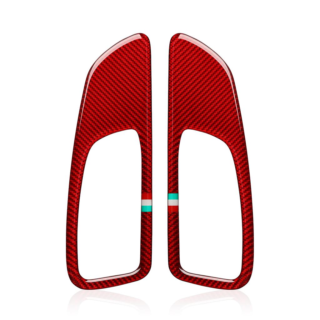 Car Stickers Inner Door Bowl Frame Decoration Carbon Fiber Interior For Alfa Romeo 159 Brera Spider Accessories