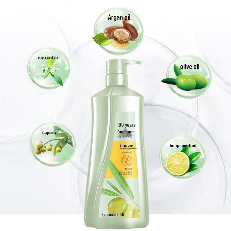 100 Years Runfa Plant Amino Acid Olive Oil Shampoo