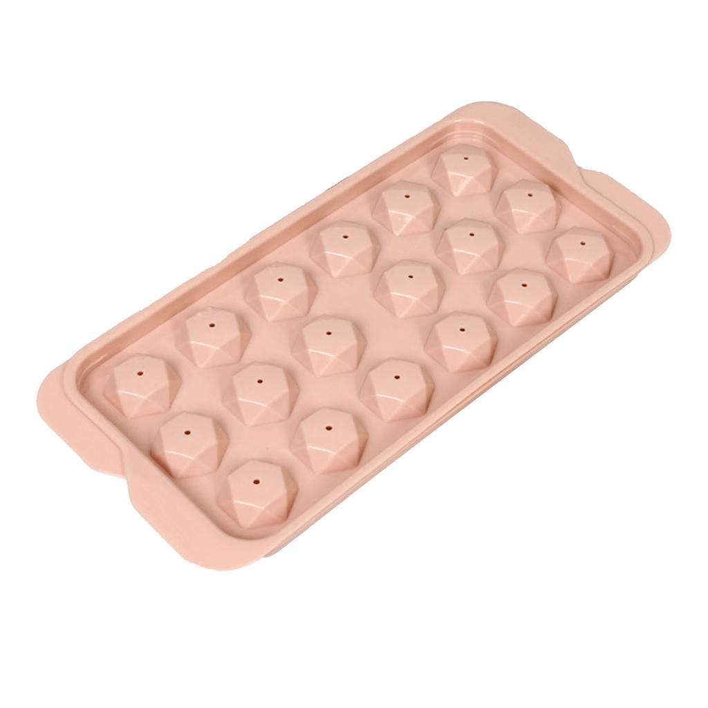 Ice Cube Tray 18 Compartment DIY Ice Cube Molds Mini Ice Storage Box Household Ice Maker Mould for